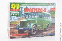 сборная модель Автобус Прогресс-5 (AVD 1:43)