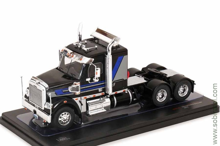 седельный тягач №181 Freightliner Coronado 2012 черный (iXO 1:43)