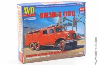 сборная модель ПМЗМ-3 (151) пожарный (AVD 1/43) Скоро! Предзаказ!