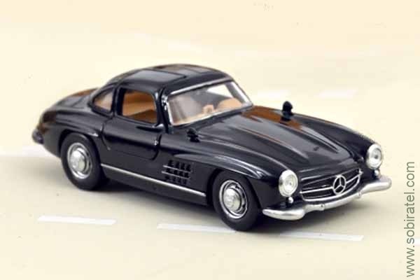 Mercedes Benz 300SL (W198) 1954 чёрный (Norev 1/43) Mercedes Benz 300SL (W198) 1954 чёрный (Norev 1/43)