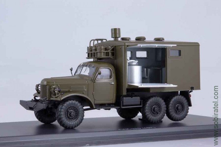 ПАК-170 (157) передвижная автомобильная кухня с интерьером, 1:43 ModelPro