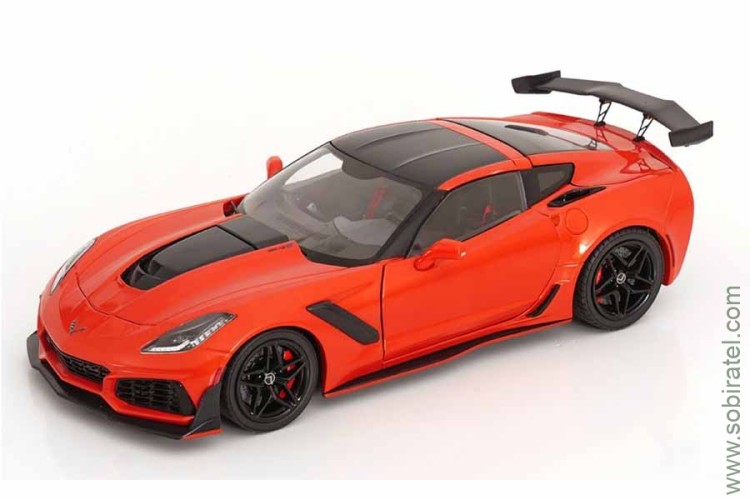 1/18 Chevrolet Corvette C7 ZR1 coupe 2019 оранжевый (iXO) 1/18 Chevrolet Corvette C7 ZR1 coupe 2019 оранжевый (iXO)
