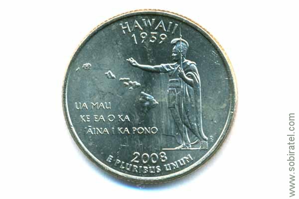 штат №50 (2008) Гавайи.