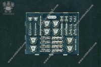 EM-093 фототравление. Набор шильдики для Горький: некст и г..ель