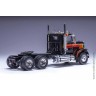 седельный тягач №186 Freightliner FLC 120 64 T 1977 черный с красным (iXO 1:43)