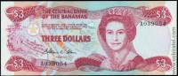 Багамские острова 1984, 3 доллара.