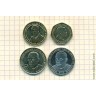 Танзания, набор 4 монеты.