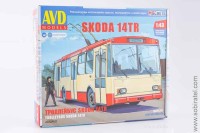 сборная модель Троллейбус Skoda-14TR (AVD 1:43)