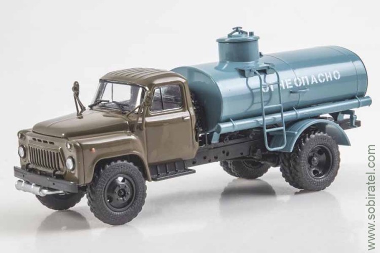 Легендарные грузовики СССР №115 АЦ-4,2-53А Легендарные грузовики СССР №115 АЦ-4,2-53А