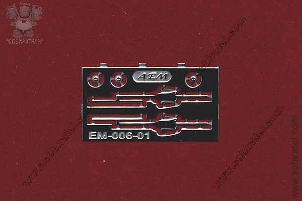 EM-006-1 фототравление. Набор дворники 3D СЛ-19В КРАЗ 214-258 ранние