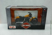 мотоцикл Harley Davidson 2014 Sportster Iron 883 оранжевый (Maisto 1:18)
