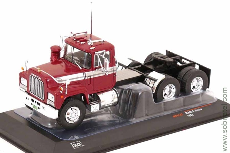седельный тягач №212 Mack R-Series 1966 красный (iXO 1:43)