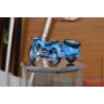 мотоцикл Днепр К-650 (MT-8) с коляской, синий (Моделстрой 1:43)