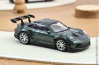 Porsche 911 GT3 RS Coupe (992) 2022 т.зеленый / черный (Norev 1/43)