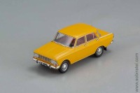 Советский автомобиль тип 412ИЭ 1974 г., золотое руно (DiP 1:43)