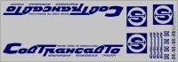 DKP0001 Набор декалей Совтрансавто для Минский-93971 синий, вариант 3 (100x290 мм)