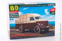 Сборная модель Автофургон Хлеб (51) (AVD 1:43)