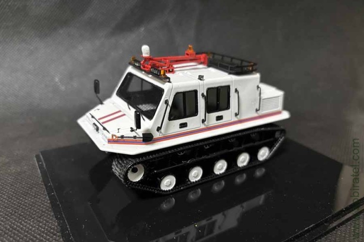 вездеход Пластун для МЧС (Моделстрой 1:43)