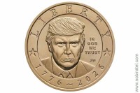 1 доллар 2026 США. Дональд Трамп