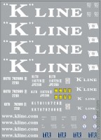 DKM0092 Набор декалей Контейнеры K-Line (100x140 мм)