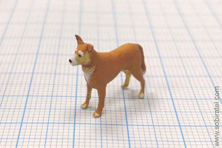 фигурка раскрашенная. Бобик (OPUS 1/43)