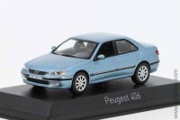 Peugeot 406 2002 голубой металлик (Norev 1:43)
