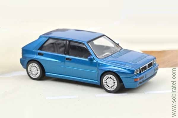 Lancia Delta HF Integrale Evo 2 1993 синий (Norev 1/43)