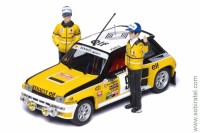RENAULT 5 Turbo #9 "Renault Elf" Ragnotti/Andrié победитель Rally Monte Carlo 1981 с 2 фигурками (iXO 1:43)