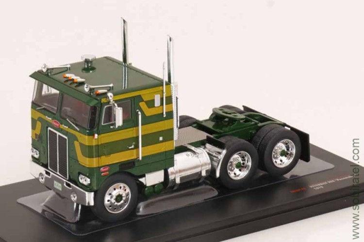 седельный тягач №184 Peterbilt 352 Pacemaker 1979 зеленый (iXO 1:43)