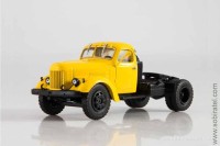 грузовик ММЗ-164АН седельный тягач жёлтый (АИСТ 1:43)