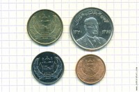 Афганистан. Набор 4 монеты