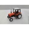 трактор МТЗ-82 (металл) оранжевый