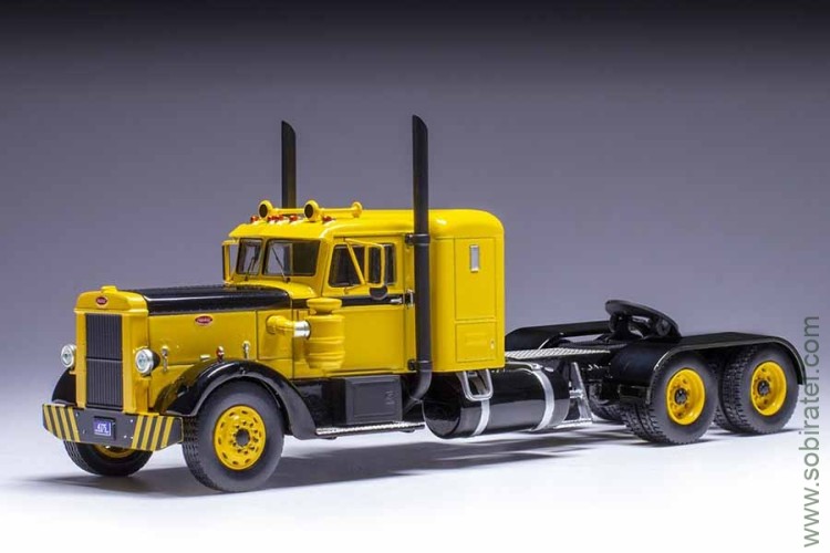 седельный тягач №192 Peterbilt 350 1952 желтый (iXO 1:43)