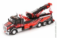 эвакуатор Kenworth T880 2018 красный с черным (iXO 1:43)