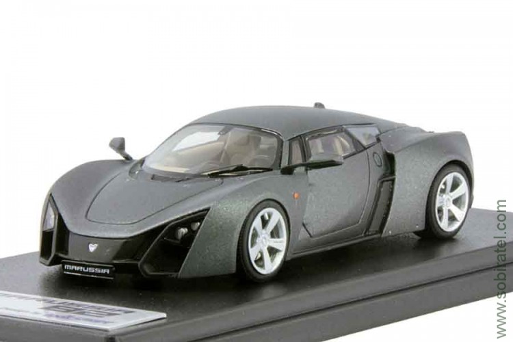 Marussia B2 2009 titanium, bamby beige interior (LookSmart 1:43)