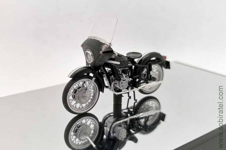 мотоцикл К750М Почётный Эскорт КГБ СССР (Минимир 1:43)