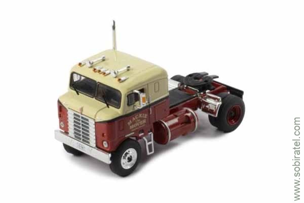 седельный тягач 1/64 Kenworth Bullnose 1950 красно-бежевый, iXO