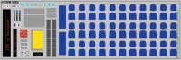 DKM0683 Набор декалей для автобуса МАЗ, декор сидений и обозначения, Санкт-Петербур (200x70 мм)