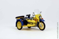 мотоцикл М-67-36П ГАИ-милиция патрульный 80-ые годы (Моделстрой 1:43)