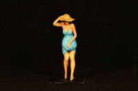 фигурка Девушка Мэрилин в голубом платье (Моделстрой 1:43)