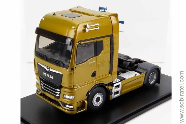 седельный тягач MAN TGX 18.470 TRACTOR TRUCK 2-ASSI  2020 золотой топаз (Eligor 1:43)