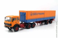 MERCEDES-BENZ NG 2232 c полуприцепом "Deutrans" 1980 (Premium ClassiXXs 1:43)