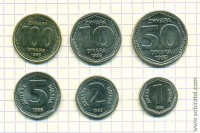Югославия. Набор 6 монет.