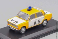 Волжский 1300 VB желтый / белый (EVR-mini 1:43)