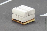 Камень бордюрный на поддоне (10), масштабная модель 1:43