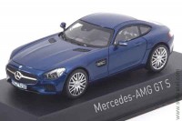 Mercedes AMG GT S (С190) 2015 blue metallic (Norev 1:43)