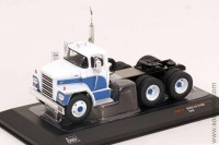 седельный тягач №185 Dodge LCF CT900 1960 white / blue (iXO 1:43)
