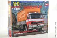 Сборная модель SKODA 100.05 борт, тент (AVD 1/43) Скоро! Предзаказ!