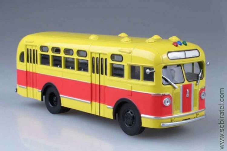 автобус ЗИС-155 красно-желтый (СовА)