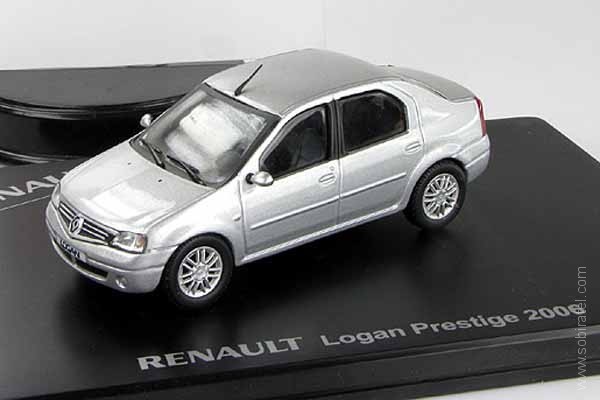 Renault Logan Prestige 2006 серебристый (Eligor)